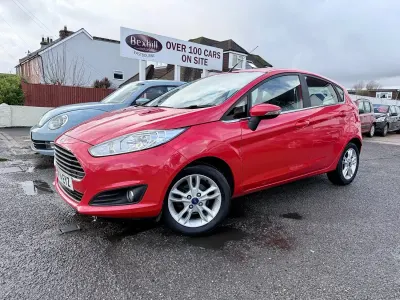 Used Ford Fiesta Zetec 2014 Red Hatchback