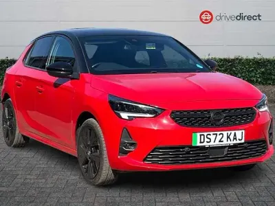 Used Vauxhall Corsa-e Edition 100 kW (136 HP) 2022 Red Hatchback