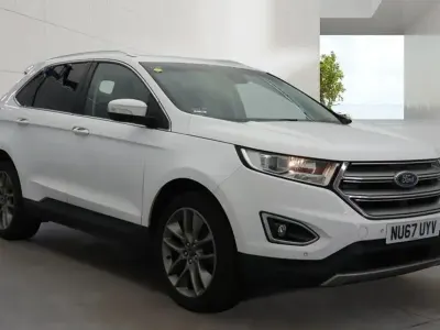 Used Ford Edge Titanium 180 HP (132 kW) 2017 White SUV