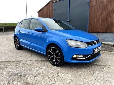 Used VW Polo SEL 90 HP (66 kW) 2014 Blue Hatchback