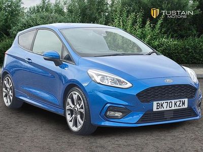 Used Ford Fiesta ST-Line X 125 HP (91 kW) 2020 Blue Hatchback