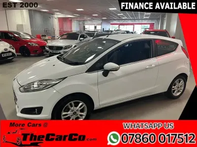 Used Ford Fiesta Zetec 2016 White Hatchback