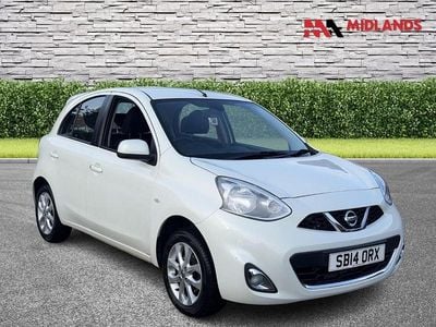 White Used 2014 Nissan Micra Acenta Hatchback | £4,500 (Good price)