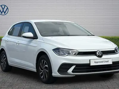 Used VW Polo Life 95 HP (69 kW) 2022 White Hatchback