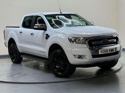 White Used 2018 Ford Ranger Limited Pickup | £11,700 (Fair price)