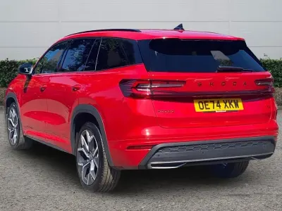 Used Skoda Kodiaq SportLine 2025 Red SUV