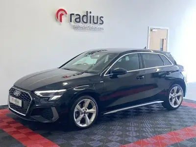 Used Audi A3 e-tron S-Line 2022 Black Hatchback