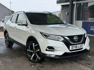 Used Nissan Qashqai S 110 HP (80 kW) 2018 White SUV
