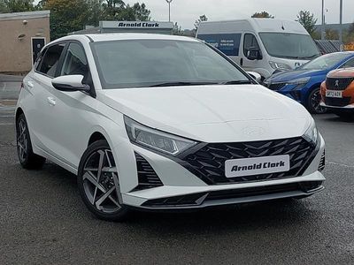 New Hyundai i20 Ultimate 100 HP (73 kW) 2025 White Hatchback