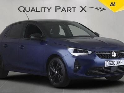 Used Vauxhall Corsa SRi 100 HP (73 kW) 2020 Blue Hatchback