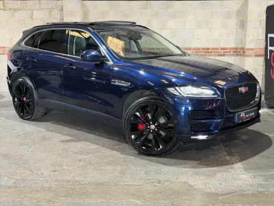 Used Jaguar F-Pace Portfolio 180 HP (132 kW) 2018 Blue SUV