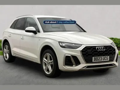 Used Audi Q5 S-Line 265 HP (194 kW) 2023 White SUV
