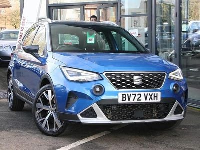 Used Seat Arona Xperience Lux 108 HP (79 kW) 2022 Blue SUV