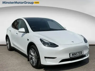 Used Tesla Model Y Long Range AWD 378 kW (514 HP) 2022 White SUV