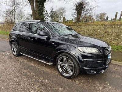 Used Audi Q7 S-line plus 245 HP (180 kW) 2013 Black SUV