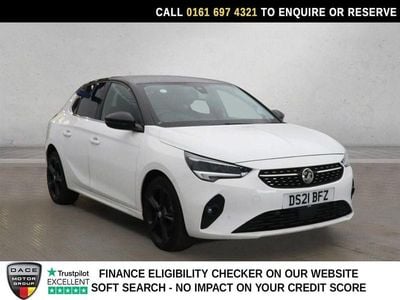 Used Vauxhall Corsa Elite 100 HP (73 kW) 2021 White Hatchback