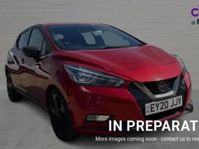 Used Nissan Micra 100 HP (73 kW) 2020 Red Hatchback