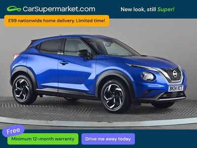 Used Nissan Juke N-Connecta 114 HP (83 kW) 2023 Blue SUV