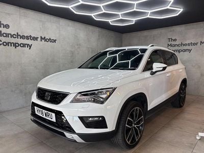 Used Seat Ateca XCELLENCE 150 HP (110 kW) 2018 White SUV