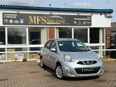 Used Nissan Micra Acenta 98 HP (72 kW) 2013 Silver Hatchback