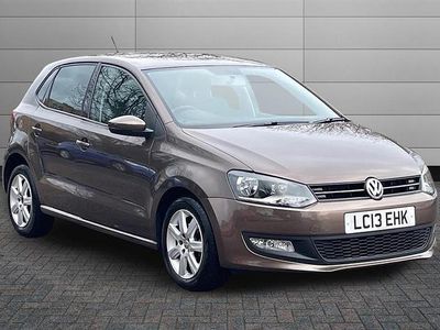Used VW Polo Edition 85 HP (62 kW) 2013 Brown Hatchback