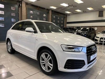 White Used 2016 Audi Q3 S-Line SUV | £9,990 (Fair price)