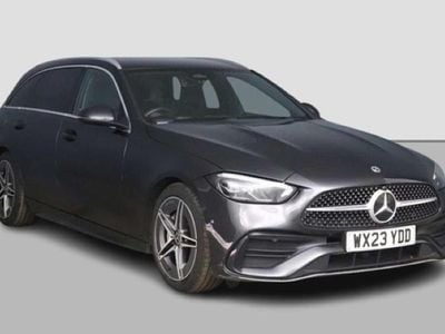 Used Mercedes C200 AMG line 224 HP (164 kW) 2023 Grey Estate