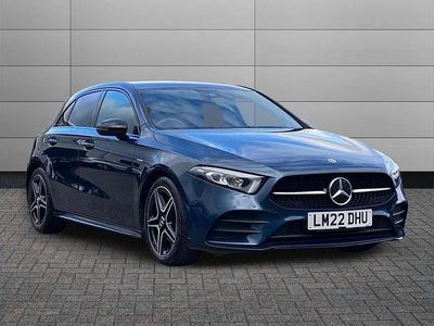 Used Mercedes A180 Executive 136 HP (100 kW) 2022 Blue Hatchback