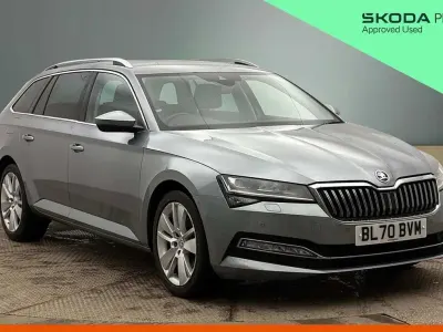 Used Skoda Superb SE L 147 HP (108 kW) 2021 Grey Estate