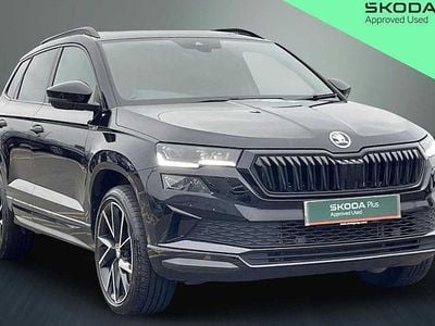 Black Used 2024 Skoda Karoq SportLine SUV | £26,624 (Fair price)