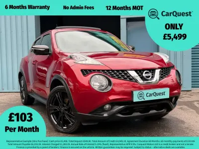 Usado Nissan Juke Tekna 2015 Vermelho SUV