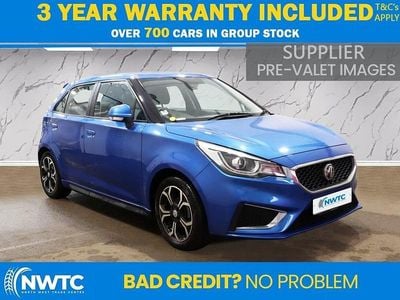 Used MG MG3 Exclusive 106 HP (77 kW) 2019 Blue Hatchback