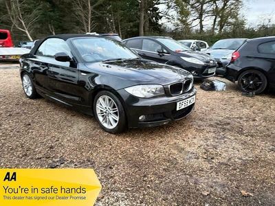 Black Used 2009 BMW 118 Cabriolet M Sport Cabriolet | £1,895 (Fair price)