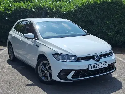 Used VW Polo R-line 110 HP (80 kW) 2023 White Hatchback