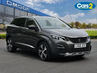 Used Peugeot 3008 GT-line 130 HP (95 kW) 2018 Grey SUV