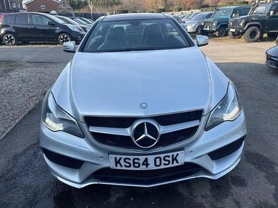 Begagnad Mercedes E350 AMG line 258 HK (189 kW) 2015 Silver Sportkupé