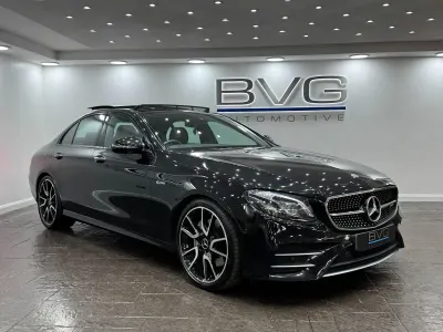 Käytetty Mercedes E43 AMG Premium Plus 401 HP (294 kW) 2017 Musta Sedan
