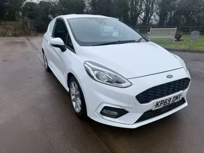 Used Ford Fiesta Sport 120 HP (88 kW) 2019 White Hatchback