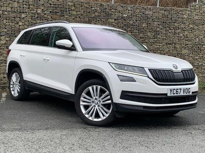 Used Skoda Kodiaq SE L 150 HP (110 kW) 2017 White SUV