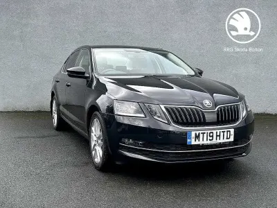 Used Skoda Octavia SE L 150 HP (110 kW) 2019 Black magic pearlescent Hatchback