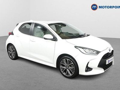 Used Toyota Yaris Hybrid 2022 White Hatchback