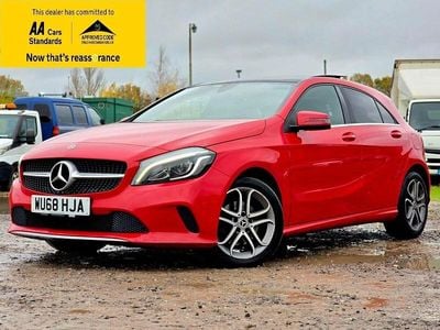Used Mercedes A200 Sport Edition 136 HP (100 kW) 2018 Red Hatchback