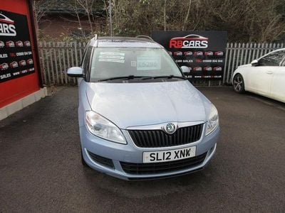 Used Skoda Roomster SE 105 HP (77 kW) 2012 Blue MPV