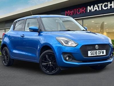 Used Suzuki Swift SZ5 90 HP (66 kW) 2018 Blue Hatchback