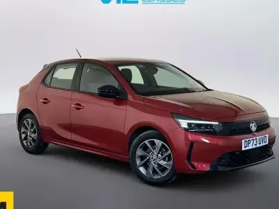 Used Vauxhall Corsa Design Edition 75 HP (55 kW) 2023 Red Hatchback