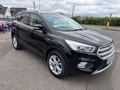 Used Ford Kuga Titanium 150 HP (110 kW) 2017 Black SUV