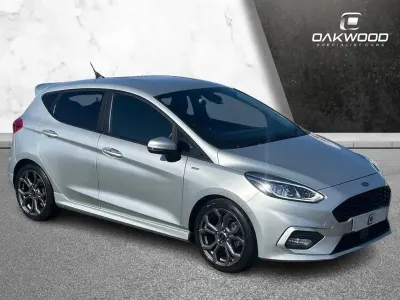 Used Ford Fiesta ST-Line 95 HP (69 kW) 2020 Silver Hatchback