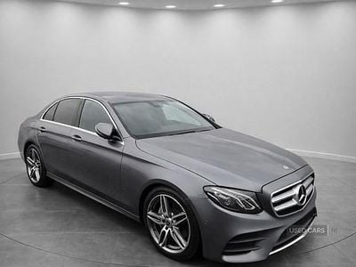 Begagnad Mercedes E220 AMG line 194 HK (142 kW) 2017 Grå Sedan