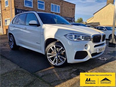 Used BMW X5 M Sport 258 HP (189 kW) 2016 White SUV