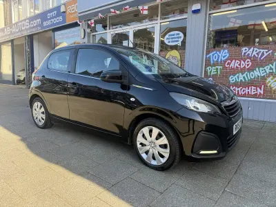 Used Peugeot 108 Active 68 HP (50 kW) 2015 Black Hatchback